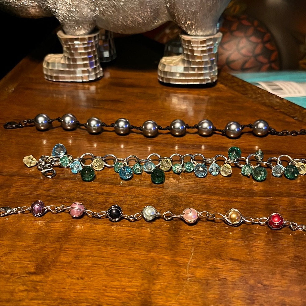 Lot of 3 beaded Bracelets
